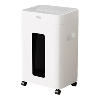 得力（deli）商务碎纸机 5级高保密 商用办公大型文件粉碎机GA530(单次8张 30分钟持续碎）