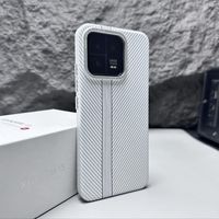羽博 小米14 Pro/13 磁吸碳纤维纹 手机壳