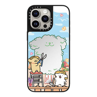 CASETiFY Maltese线条小狗园丁小狗 iPhone15 Pro Max手机壳 PC+TPU