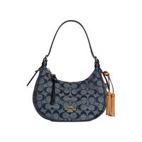 COACH 蔻驰 女士经典标志KLEO半月包 C8163 IMDEI 蓝色