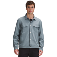 露露乐蒙lululemon丨Twill Utility 男士斜纹功能型夹克 拒水 LM3EM8S 比利时蓝牛 XL