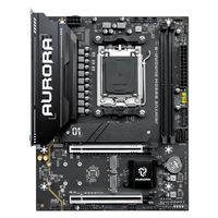 精粤 B850M AURORA-B极光游戏主板ddr5台式AM5支持R5 9700X/7500F