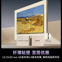 LG G5系列 OLED55G5PCA OLED电视 55英寸