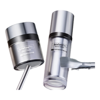 HomeFacialPro银盖套装 hfp提拉紧致细腻淡化细纹修复(面霜50g+精华30ml) 银胖子面霜+银精华(高能抗皱)