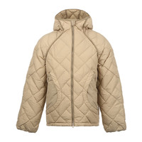 KENZO 男士宽松休闲拉链连帽薄款羽绒服