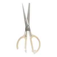 晨光文具 180mm本味系列办公家用生活剪刀 中号手工剪纸刀 办公用品 晶透ASS913N3