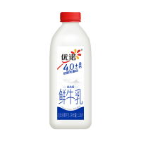 移动端、京东百亿补贴：优诺 4.0+优质乳蛋白巴氏杀菌鲜牛奶1.35L*2桶 营养早餐 低温牛乳