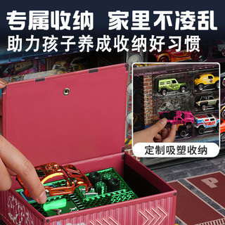 凯卡西儿童改装合金小汽车套装停车场玩具车礼盒男孩子3到6岁的 改装者嘻哈版合金车礼盒/16辆