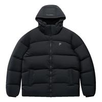 章昊同款FILA FUSION斐乐潮牌羽绒服男2025冬季宽松连帽外套