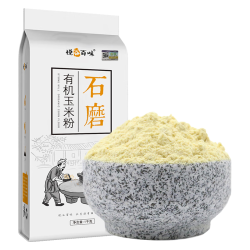 悦谷百味 有机石磨玉米粉 1kg