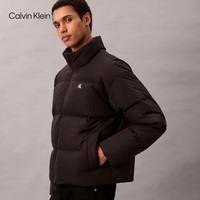 卡尔文·克莱恩 休闲通勤ck立领绗缝面包羽绒服