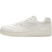 安踏元年丨板鞋男鞋夏季厚底增高休闲鞋百搭小白鞋篮球文化运动鞋子男 【经典】象牙白-8 43 【优先】象牙白-8