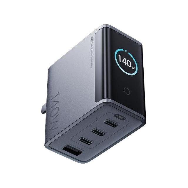 米物 140W氮化镓充电器套装智能数显屏type-c多口快充充电头