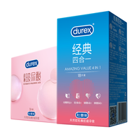 杜蕾斯（durex）小水库玻尿酸避孕套 超薄裸入001延时凸点套男用成人计生用品 玻尿酸性价比【21只】超薄玻尿酸3+经典18