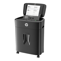 HP 惠普 4级保密大型办公碎纸机（单次16张 连续碎30分钟 30L 可碎卡、光盘、订书针）W3016CC