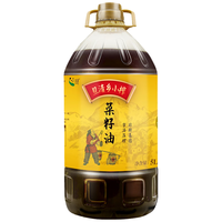 旦清 菜籽油四川产非转基因古法传统压榨菜籽油 食用油 5L