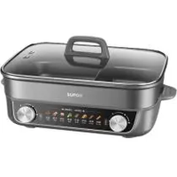 苏泊尔 H80FK180Y 鸳鸯分区电火锅 8L