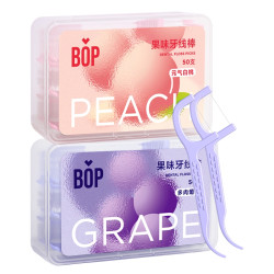 BOP 牙线果味清新50支×2盒