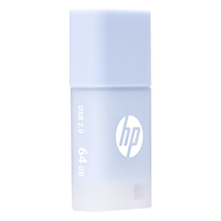 惠普（HP）64GB USB2.0 U盘 v168 微风蓝 可爱创意电脑优盘商务办公u盘