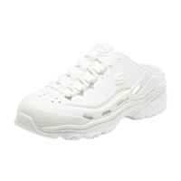 斯凯奇(Skechers)泡泡鞋女洞洞鞋软弹凉拖透气半拖鞋子111248 白色 39 WHT白色