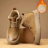 木林森 男士牛皮雪地鞋 J4510106990