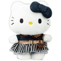 凯蒂猫 Hello Kitty三丽鸥KT猫公仔娃娃毛绒玩具七夕情人节礼物女孩生日礼物高级小众