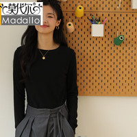 Madallo/莫代尔 膨体绒打底衫女
