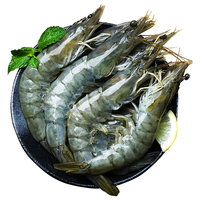 GUO LIAN国联水产 白虾大虾沙特虾 白对虾加大号 活虾急冻 虾类 盒装活冻 特大号厄瓜多尔虾 3.3斤(净重)