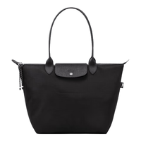 珑骧(LONGCHAMP)大容量 通勤斜跨包轻便耐磨 黑色 送男女