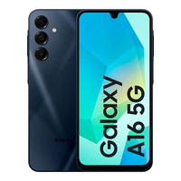 三星Galaxy A16智能手机 内置Google原生系统国际海外版 黑色 4+128G（4G版）