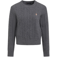 暇步士 【绵羊毛】暇步士女装软糯保暖毛衣秋冬休闲圆领套头羊毛衫