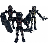 泰尔兹大百头三角洲先锋拼装积木盲袋儿童男孩玩具摆件 10小包 7065三角洲先锋