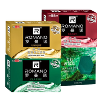 ROMANO 罗曼诺 古龙香皂肥皂超值4块装男士香皂温和洁净120g*4