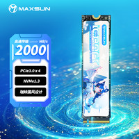 铭瑄 M.2固态硬盘256g512g1tb瑷珈妹NVMe协议2000MB/s电脑存储