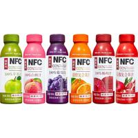 益正元100%NFC鲜榨混合果汁饮料无添加0添加杨梅石榴桃橙苹果葡萄 混合口味ml*6瓶