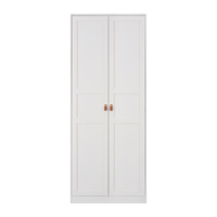 YDD布列塔尼钢制衣柜轻奢家用卧室衣橱金属主卧金属衣柜小户型55cm深