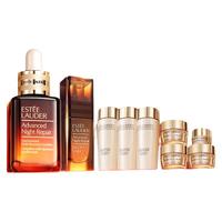 雅诗兰黛小棕瓶护肤品套装（精华50ml+微雕眼霜15ml）化妆品礼盒