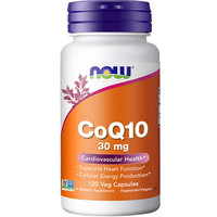 NOW 辅酶Q10胶囊30mg-120粒 1瓶