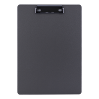 deli 得力 64502 A4书写板夹 灰色 单个