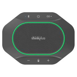 联想 thinkplus视频会议全向麦克风免驱蓝牙降噪无线扬声器5米拾音器