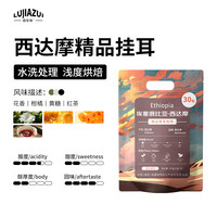 鹿家嘴埃塞西达摩精品挂耳咖啡现磨手冲纯黑咖啡水洗浅烘10g*30杯 【高性价比】西达摩挂耳咖啡30片