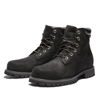 添柏岚（Timberland）官方踢不烂男鞋户外防水防滑耐磨大黄靴通勤休闲高帮马丁靴 6939R-001【偏大 建议选小一码】 4