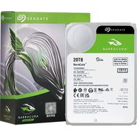 希捷 台式机硬盘 20TB 7200转 512MB 机械硬盘 SATA 希捷酷鱼系列 电脑硬盘 3.5英寸 ST20000DM001