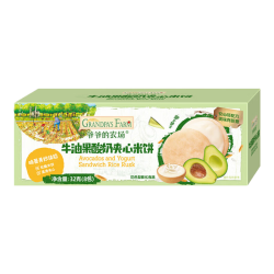 爷爷的农场 宝宝零食虾片鳕鱼肠海苔脆 婴幼儿小软饼米饼