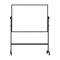 晨光120*90cm支架白板 白板写字板书写稳固移动升降教学辅导办公会议磁性黑板家庭 ADB983CP