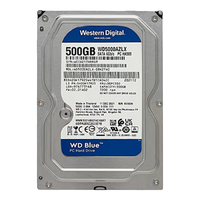 Western Digital 西部数据 蓝盘系列 3.5英寸 台式机硬盘 500GB (7200rpm、32MB) WD5000AZLX