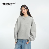 Dangerouspeople薛之谦dsp空气层logo印花休闲宽松百搭潮圆领卫衣