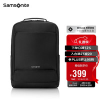 Samsonite 双肩包电脑包17英寸男女背包书包商务旅行通勤包大容量TX6*003