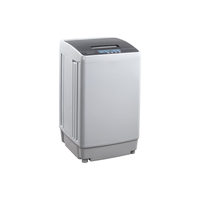 七星（SEVENSTARS）全自动波轮洗衣机家用智能洗脱一体大容量公寓宿舍出租房7.5KG透明黑HB75Q100-QV628N