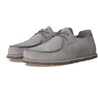 BIRKENSTOCK Utti 男士系带绒面革乐福鞋